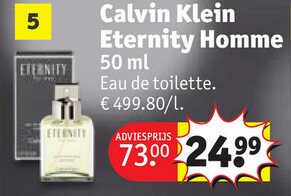 Aanbieding: Calvin Klein Eternity Homme