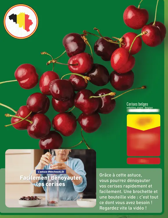 Offre: Cerises belges