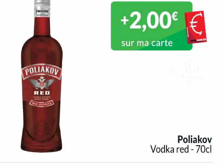 Offre: Poliakov Vodka red