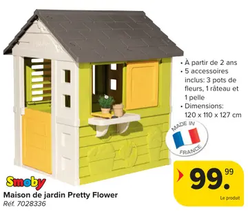 Offre: Maison de jardin Pretty Flower