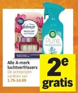 Aanbieding: Alle A-merk luchtverfrissers