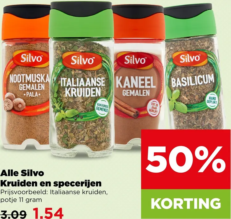 Aanbieding: Kruiden en specerijen