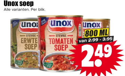Aanbieding: Soep