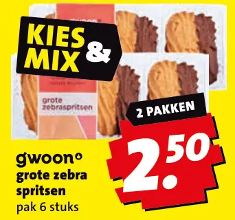 Aanbieding: Grote zebra spritsen