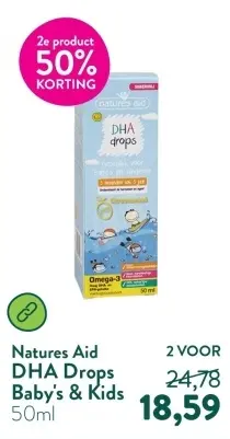 Aanbieding: DHA Drops Baby's & Kids
