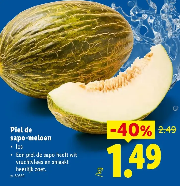 Promotie: Piel de sapo-meloen