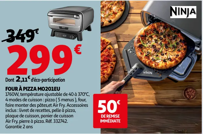 Offre: Four à pizza mo201eu