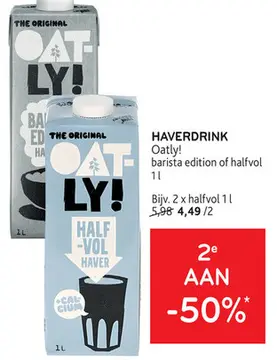 Aanbieding: HAVERDRINK Oatly!