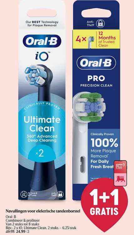 Promotie: Navullingen voor elektrische tandenborstel