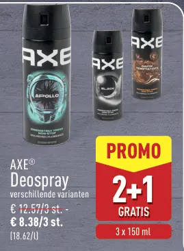 Promotie: Deospray