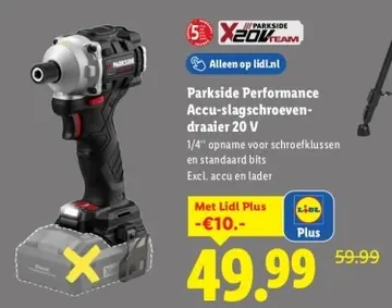 Aanbieding: Performance Accu-slagschroevendraaier