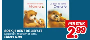 Aanbieding: BOEK JE BENT DE LIEFSTE