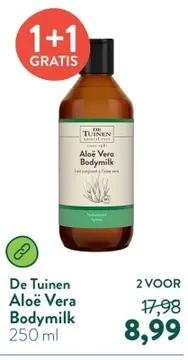 Aanbieding: De Tuinen Aloë Vera Bodymilk