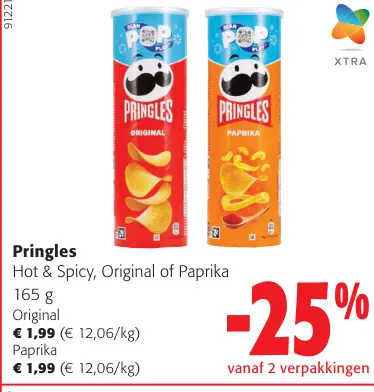 Promotie: Pringles