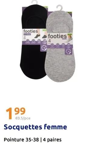 Offre: Socquettes femme
