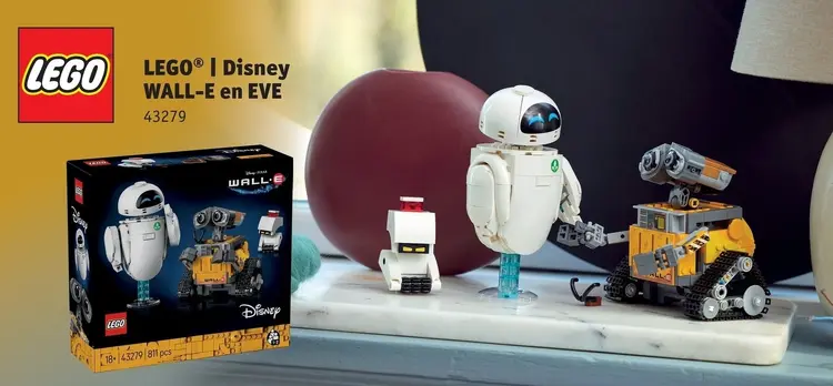Promotie: LEGO® | Disney WALL-E en EVE