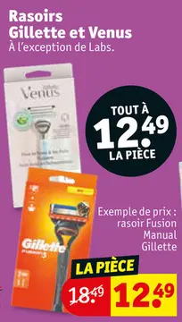 Offre: Rasoirs