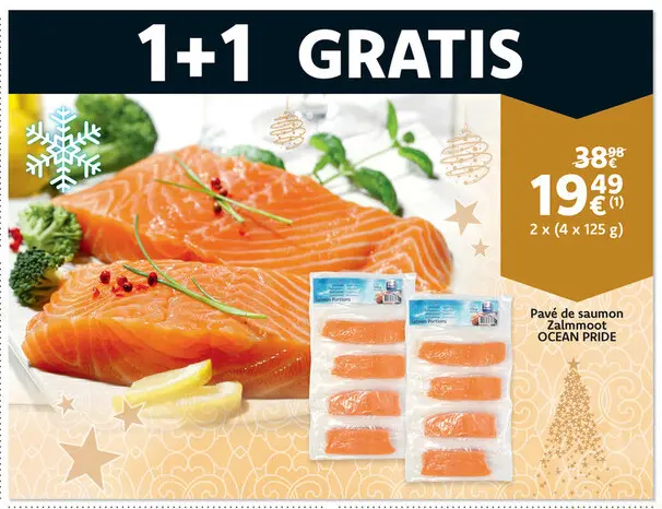 Promotie: Pavé de saumon / Zalmmoot