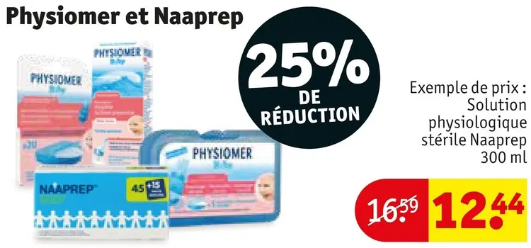 Offre: Physiomer et Naaprep