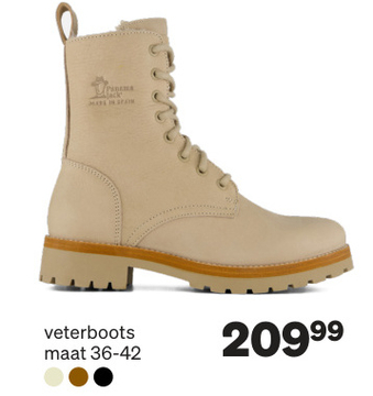 Aanbieding: Panama Jack Frisia B12 Veterboots beige