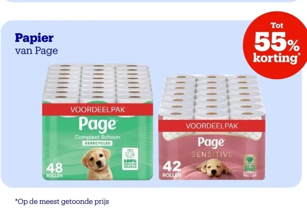 Aanbieding: Papier