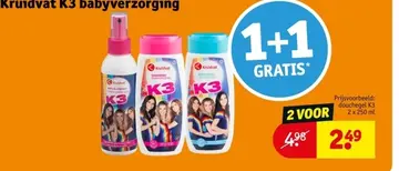 Aanbieding: Kruidvat K3 babyverzorging