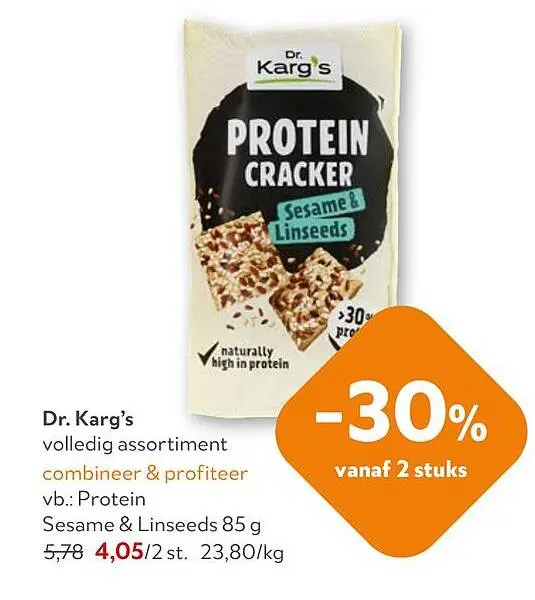 Promotie: Protein cracker