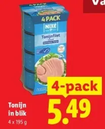 Aanbieding: Tonijn in blik