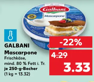 Aanbieding: Mascarpone