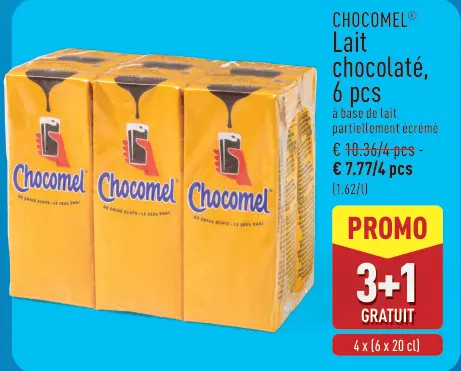 Offre: Lait chocolaté