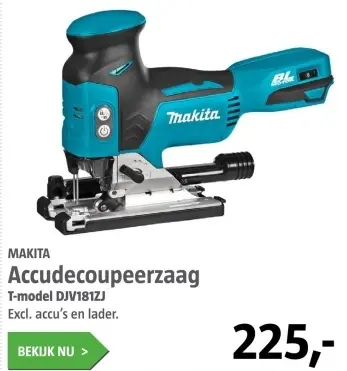 Aanbieding: Accudecoupeerzaag