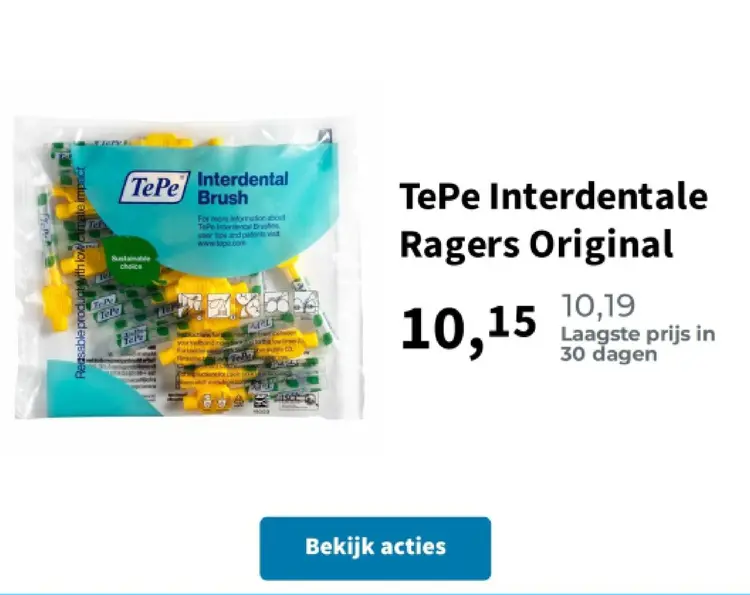 Promotie: Interdentale Ragers Original