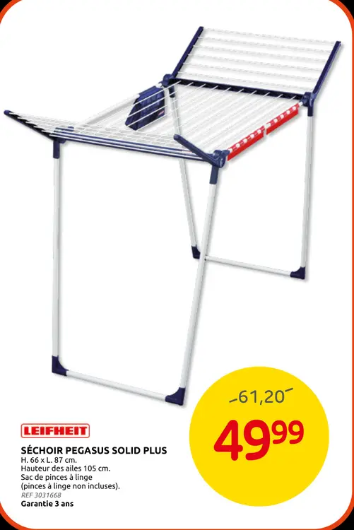Offre: Séchoir pegasus solid plus