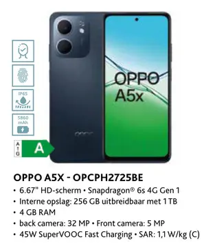 Aanbieding: Oppo a5x - opcph2725be