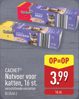 Promotie: Natvoer voor katten