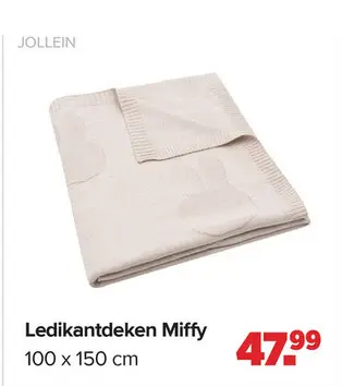 Aanbieding: Ledikantdeken Miffy