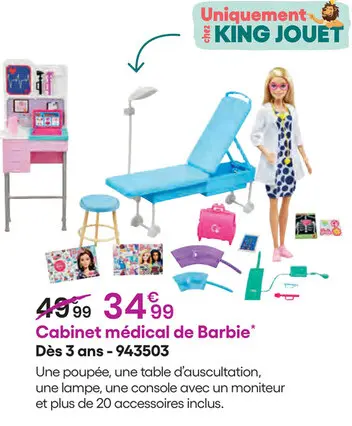 Offre: Cabinet médical de Barbie