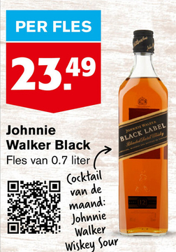Aanbieding: Johnnie Walker Black