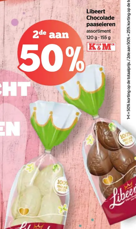 Promotie: Libeert chocolade paaseieren