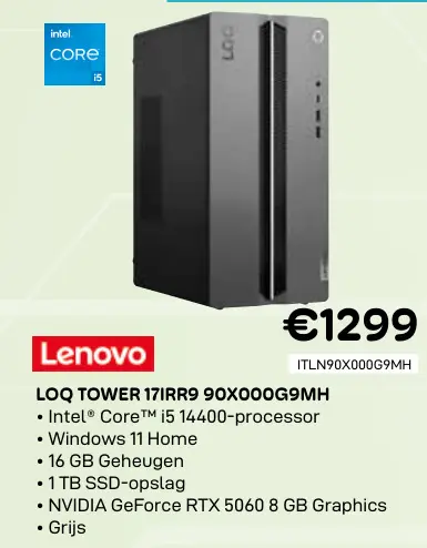 Promotie: Loq tower 17irr9 90x000g9mh