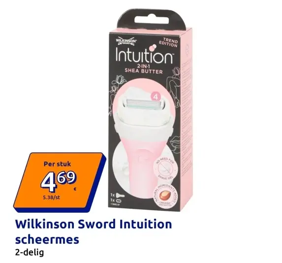 Aanbieding: Wilkinson Sword Intuition scheermes
