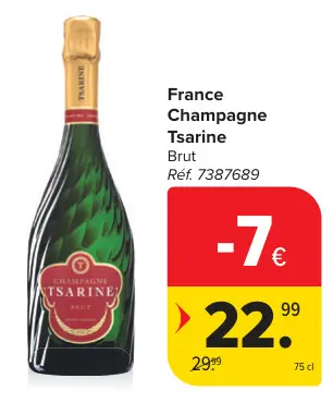 Offre: Champagne Tsarine Brut