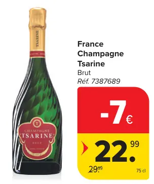 Offre: Champagne Tsarine Brut
