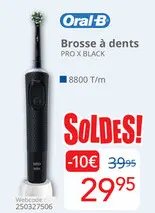 Offre: Brosse à dents PRO X BLACK