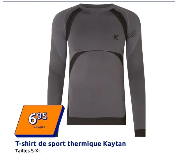 Offre: T-shirt de sport thermique