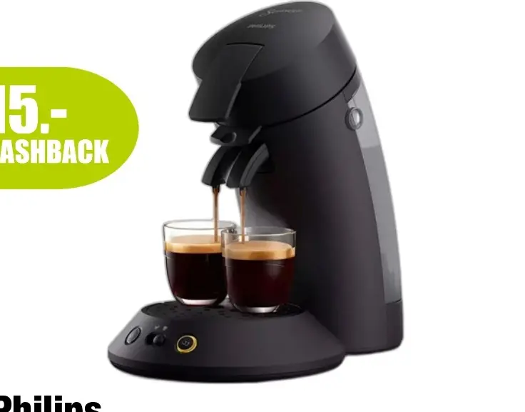 Aanbieding: Philips SENSEO CSA210/60 Original Plus Koffiepadmachine
