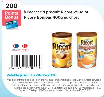 Offre: Ricoré