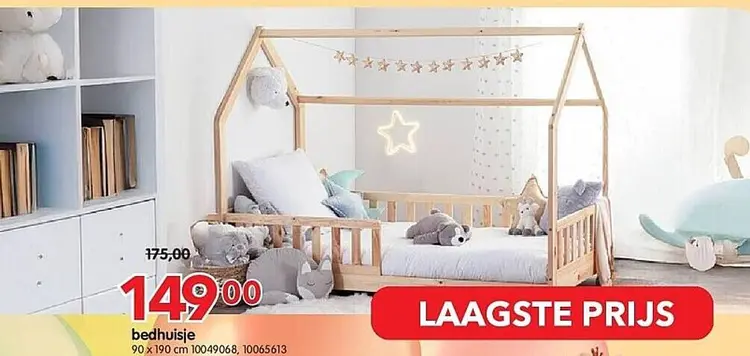 Promotie: bedhuisje