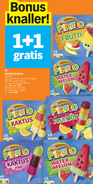 Aanbieding: Nestlé ijssticks Pirulo watermelon