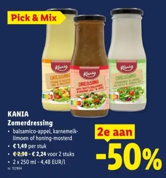 Promotie: Zomerdressing